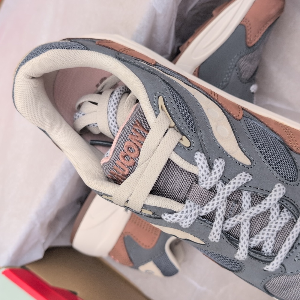 Saucony Grid Shadow 2 - Grey Brown - Size 10.5 ( S70807-3 ) - Picture 5 of 8
